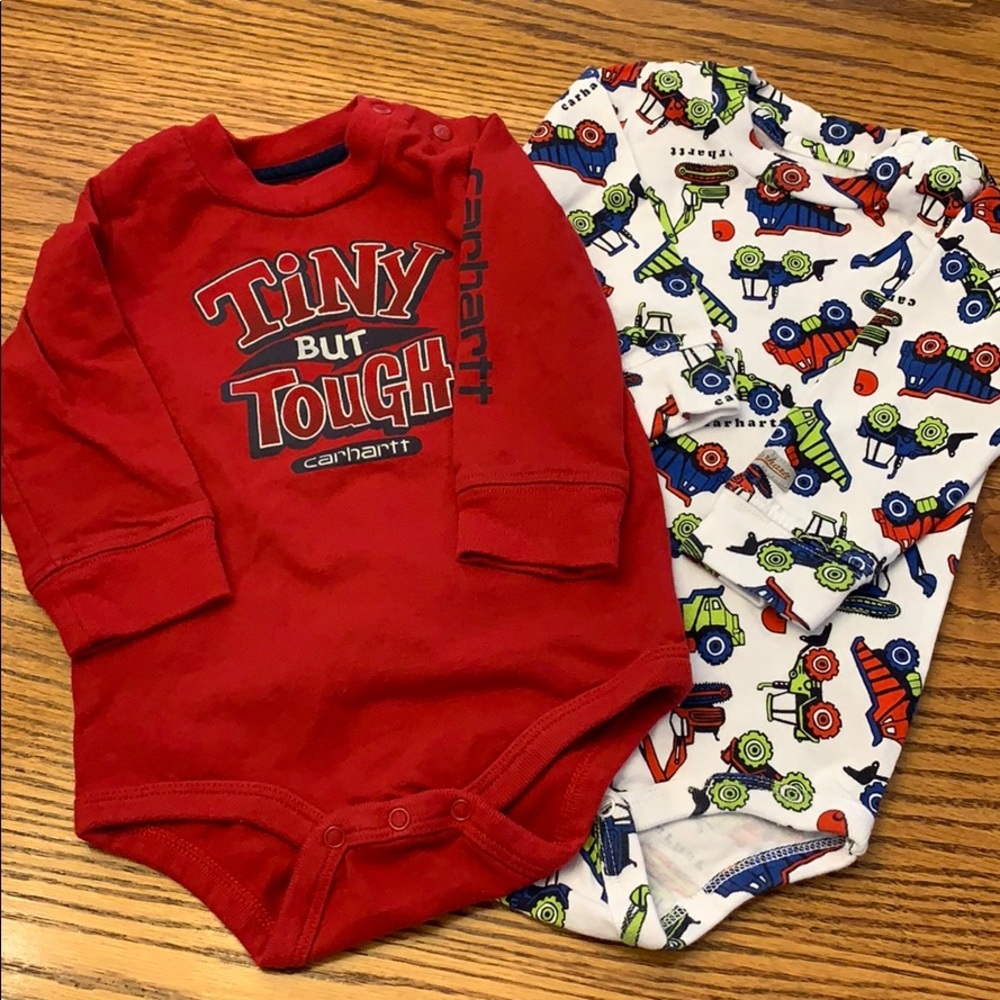 Boys Carhartt Bodysuits 9m